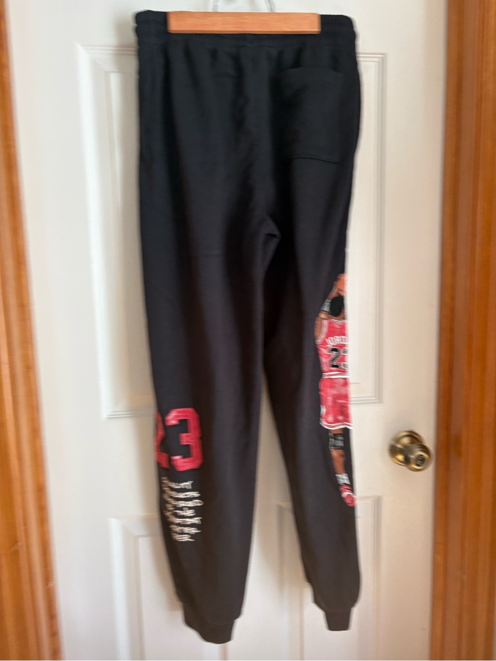 Jordan Michael Jordan Graphic Jogger Sweatpants Youth L 12-13 Black NWT